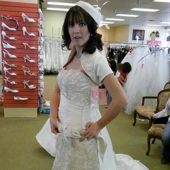 Bridal Silk Hat, made in UK (NWT!) main image 4